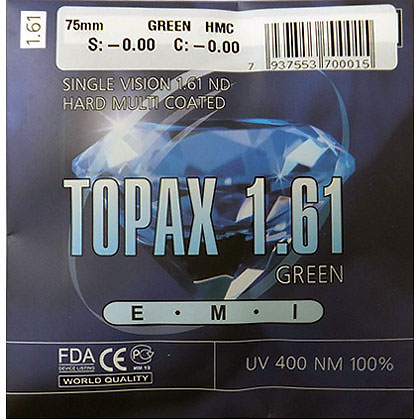 Topax 1.61 (2 шт) Корея